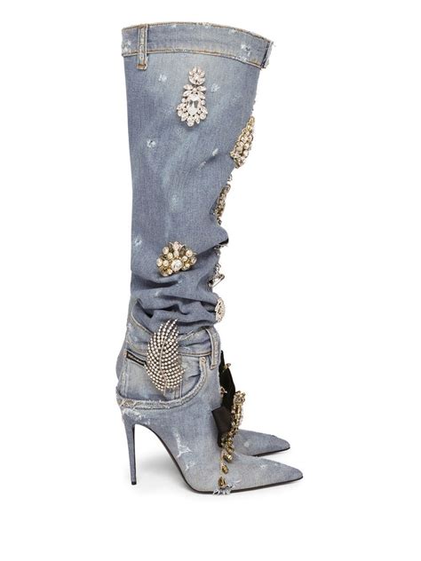 dolce gabbana jeanshosen|dolce and gabbana jean boots.